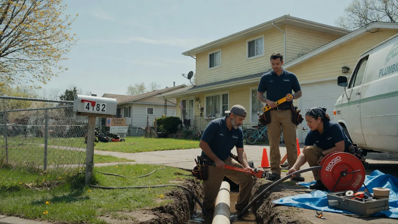 Gas Line Repair in Danforth, IL near me